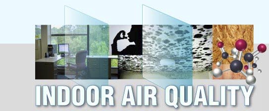 Cool montage of IAQ illustrations w/type Cool montage of IAQ illustrations w/type