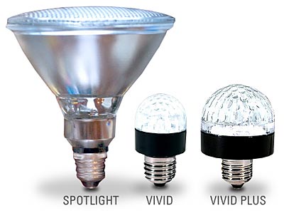 You've got plenty of options in your type of lighting