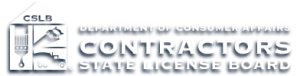 Contractors State License Board Logo